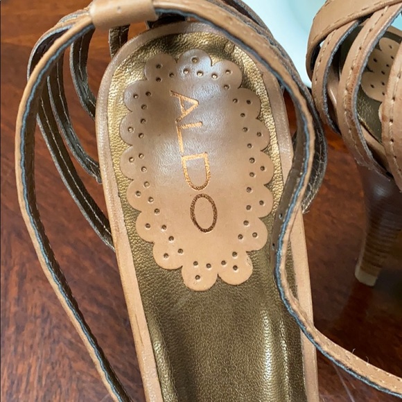 Aldo SZ 40, open-toe sandals with strap@ankle - Picture 5 of 6